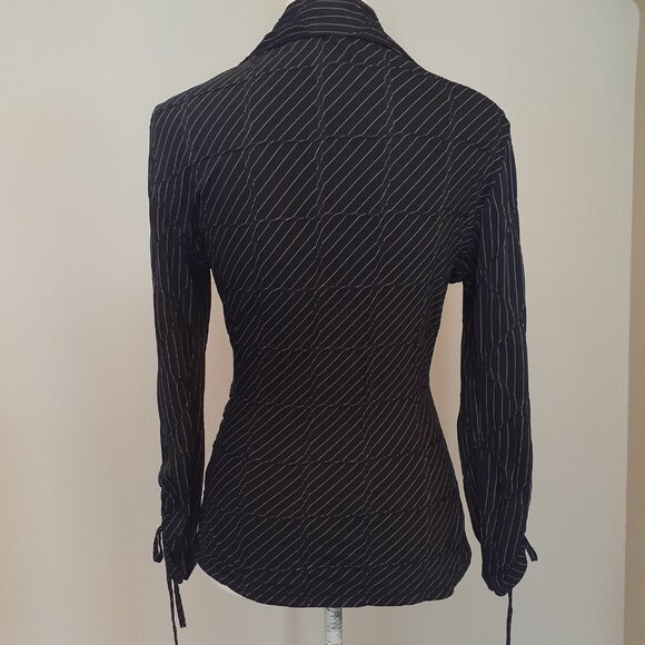 Anne Fontaine Mock Wrap Blouse - Picture 4 of 12